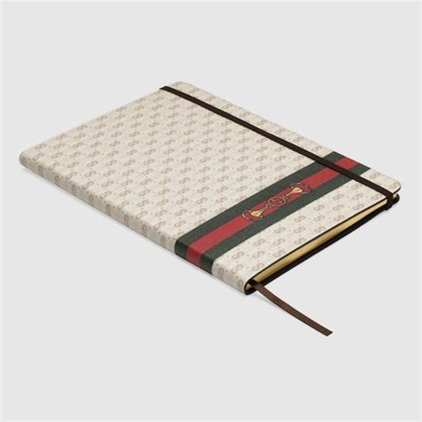 gucci horse bit notebook.